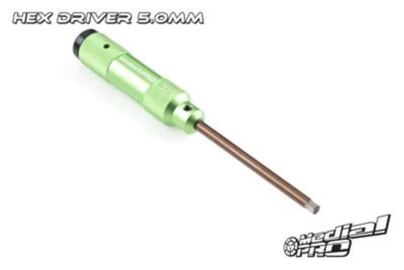 Medial Pro XP Werkzeug Gehärtete Klinge Alu. Griff Innensechskant 5.0mm / MPT-01150
