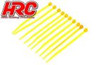 HRC Racing Kabelbinder Kurz (100mm) Gelb (10 Stk.) / HRC5021YE