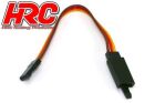 HRC Racing Servo Verlängerungs Kabel mit Clip Männchen/Weibchen JR typ 10cm Länge / HRC9240CL