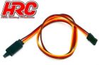HRC Racing Servo Verlängerungs Kabel mit Clip Männchen/Weibchen JR typ 50cm Länge / HRC9244CL