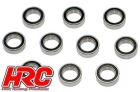 HRC Racing Kugellager metrisch 10x16x5mm Gummidichtung (10 Stk.) / HRC1273RS