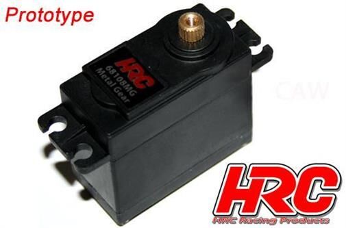 HRC Racing Servo Digital 40x38.3x20mm / 52g 10kg/cm Metallzahnräder Wasserdicht Doppelt Kugelgelagert / HRC68110DMG