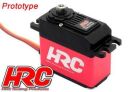 HRC Racing Servo Digital High Voltage 40x38x20mm / 53g 28kg/cm Brushless Metallzahnräder Wasserdicht Doppelt Kugelgelagert / HRC68128HVBL