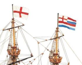 Krick Golden Hind Bausatz 1:53 Mamoli / 21730