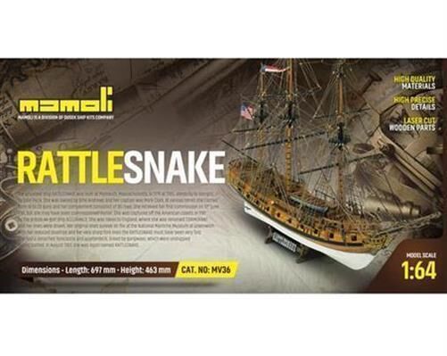 Krick Standmodell Rattlesnake Bausatz 1:64 Mamoli / 21736