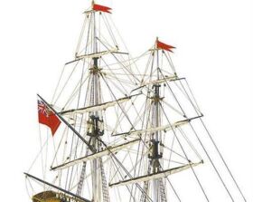 Krick Portsmouth Standmodell Bausatz 1:64 Mamoli / 21745