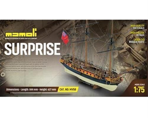 Krick HMS Surprise Bausatz 1:75 Mamoli / 21758