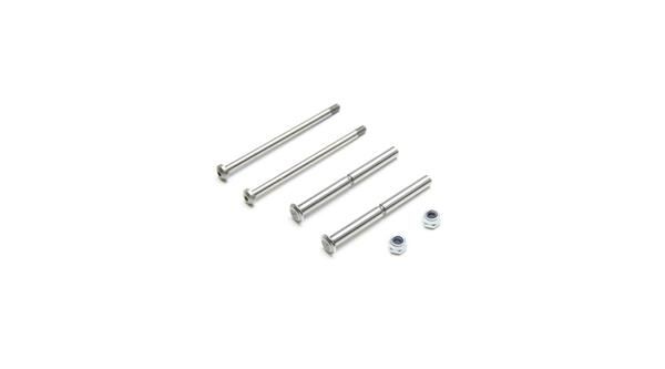 TLR / Team Losi Racing Ersatzteil Front Hinge Pin and King Pin Set, Polished All 22 / TLR234098