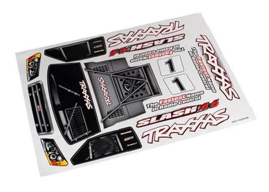 TRAXXAS Decal Sheet Slash 4X4 / TRX6813R