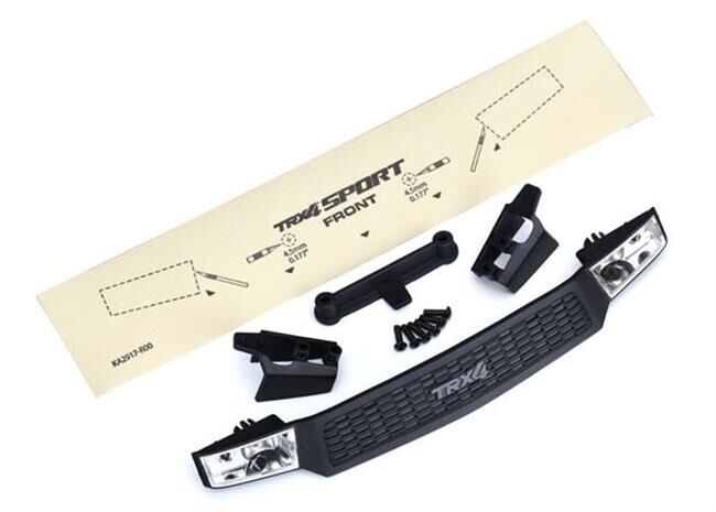 TRAXXAS Grill, Grill-Retainers (2), Licht-Gehäuse (2), Linse (2) (fü / TRX8116
