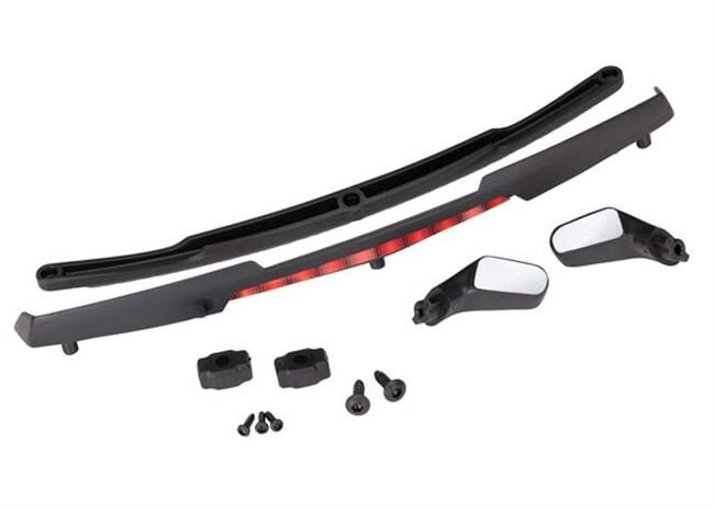 TRAXXAS Seiten-Spiegel schwarz l/r, Spiegel-retainers, Spoiler, Spoi / TRX8388