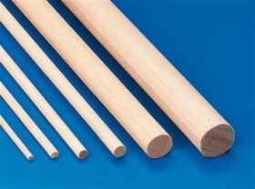 Krick Holz-Rundstab hell  12 mm / 80632