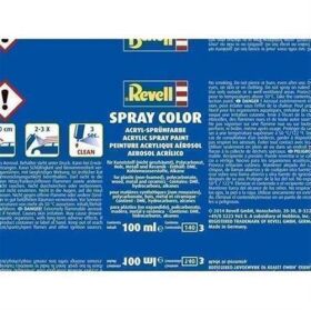 Revell Sprühfarbe auf Acrylbasis Spray schwarz, seidenmatt / 34302