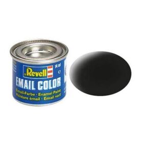 Revell Email Color Kunstharz Modellbau Lack schwarz, matt...