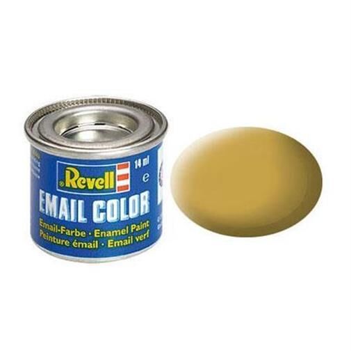 Revell Modellbau-Farbe auf Kunstharzbasis sand, matt RAL 1024 14 ml-Dose / 32116