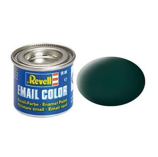 Revell Modellbau-Farbe auf Kunstharzbasis schwarzgrün, matt 14 ml-Dose / 32140