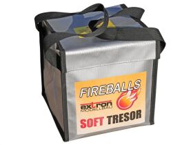 Extron FIREBALLS Soft Tresor für Lipo Akkus inkl. 3 x 1 Liter FIREBALLS / X3363