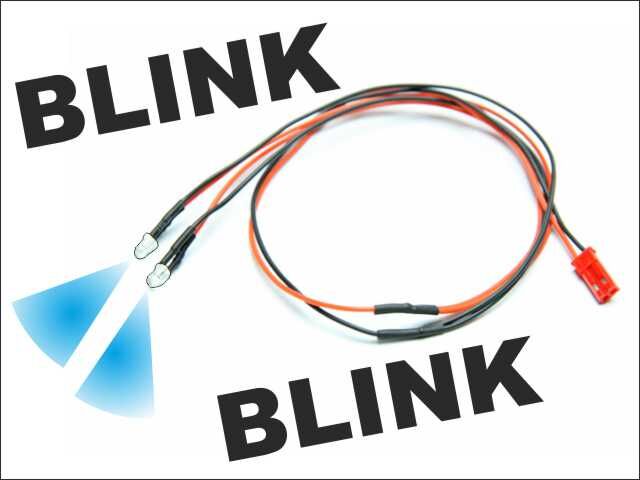 PICHLER LED Ø 5mm Kabel blinkend (blau) / C9325