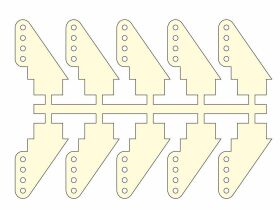 PICHLER Ruderhörner CNC 19mm / B (VE=10St.) / C2961