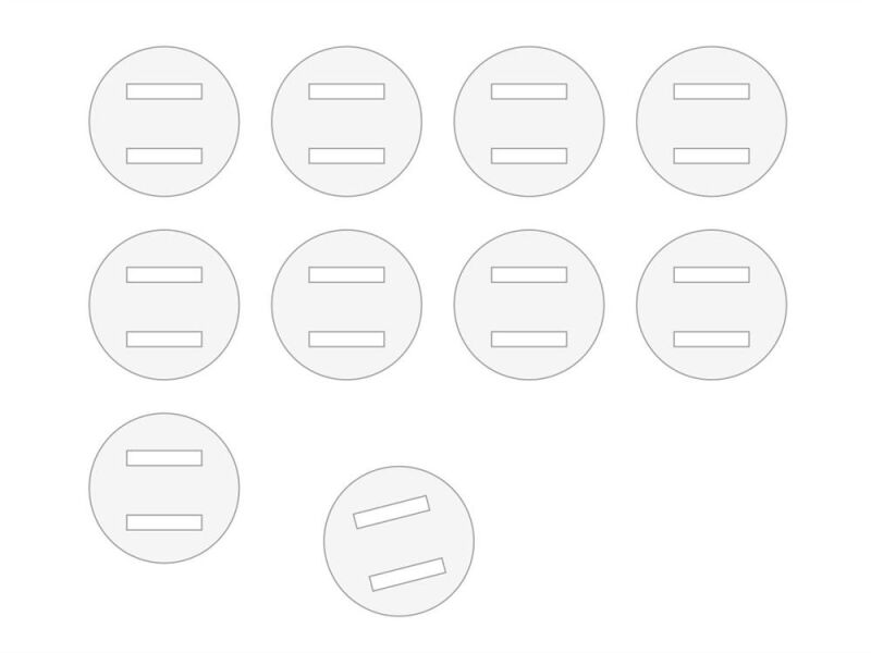 PICHLER Vlies Scharnier Ø 20 mm (VE=10St.) / C3333