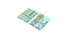 TLR / Team Losi Racing Ersatzteil Logo Sheet 8XE / TLR249005