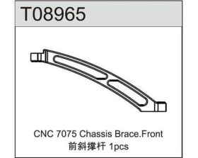 Team C Aluminium Chassisversteifung vorne T6-7075 1:8...