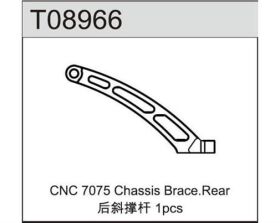 Team C Aluminium Chassisversteifung hinten T6-7075 1:8...