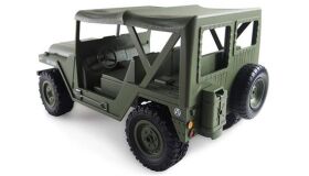 Amewi U.S. Militär Geländewagen 1:14 4WD RTR, Military grün / 22386