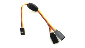 Amewi Servo Y-Kabel 2x Buchse auf Stecker / 28206