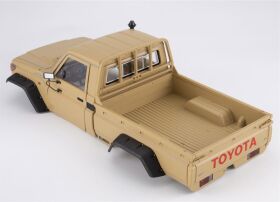 Killerbody Toyota Land Cruiser 70 Bausatz Military Sand lackiert für TR / KB48734
