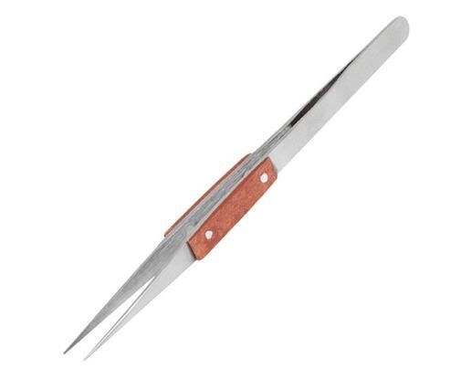 Krick Pinzette isolierter Griff gerade 160 mm / 430431