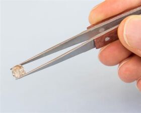 Krick Pinzette isolierter Griff gerade 160 mm / 430431