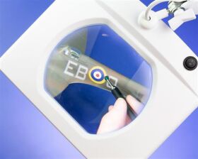 Krick Standlupe XL 190x160mm LED Beleuchtung / 492293