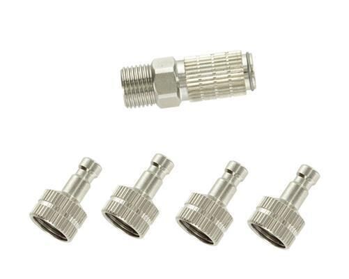 Krick Schnellkupplung 1/8 inch + 4 Steckanschlüsse 1/8 inch / 493256