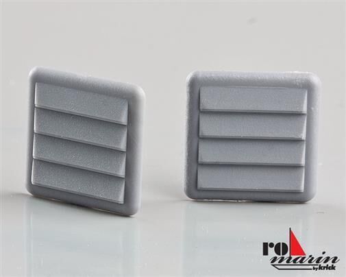 ROMARIN Lüftungsklappe 15x15 mm (VE8) / ro1396