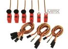 Multiplex ServoSet Heron mit Verlängerungskabeln / 65170