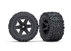 TRAXXAS Reifen & Felgen montiert 2.8 (Rustler 4X4)...