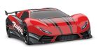 TRAXXAS X0-1 Supercar rot RTR ohne Akku/Lader / TRX64077-3RED