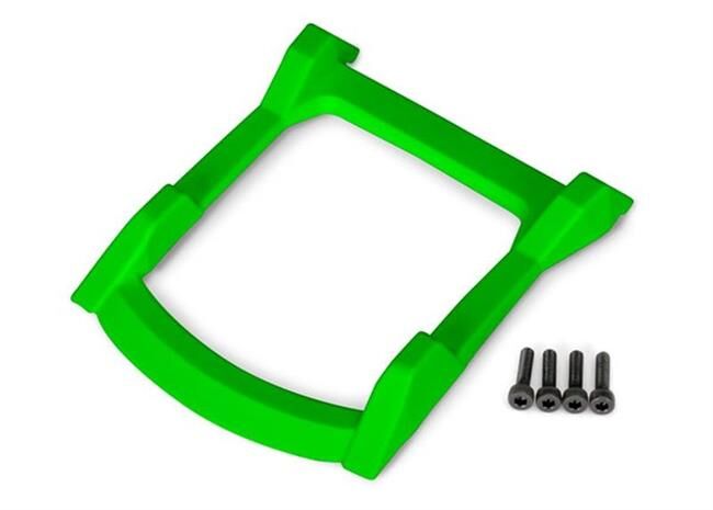 TRAXXAS Dach-Skid-Platte grün + Schrauben Rustler® 4X4 VXL / TRX6728G