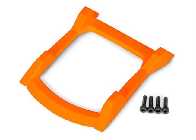 TRAXXAS Dach-Skid-Platte orange + Schrauben Rustler® 4X4 VXL / TRX6728T