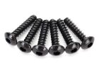 TRAXXAS Schrauben 2.6x12mm Button-Head selbstschneidend (hex drive) / TRX8299