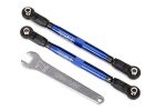 TRAXXAS Toe-Links vorn UDR TUBES blau eloxiert Alu (2) / TRX8547X