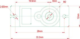 Robbe Modellsport FS 155 BB MG HV DIGITAL SERVO / 9111