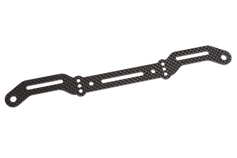 Team Corally Body Mount Plate Rear SSX-8X 3K Carbon 1 pc / C-00130-099