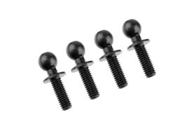 Team Corally Ball End Dia. 4.8mm Thread 8mm Steel 4 pcs /...