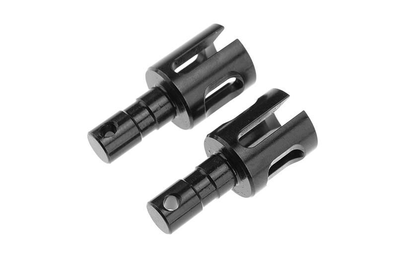 Team Corally Gear Diff. Outdrive Adapter Steel 2 pcs / C-00140-035