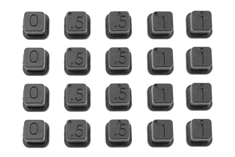 Team Corally Suspension Arm Holder Eccentric Bushing Composite 1 Set / C-00140-043