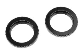 Team Corally Shock Body Spring Adj. Nut Alu. 2 pcs /...