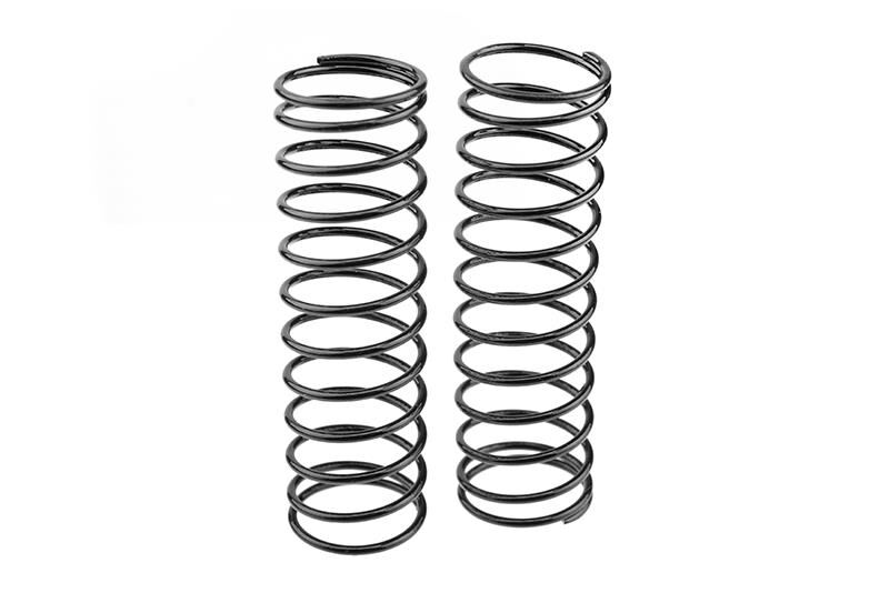 Team Corally Shock Spring Black Medium Rear 2 pcs / C-00140-074