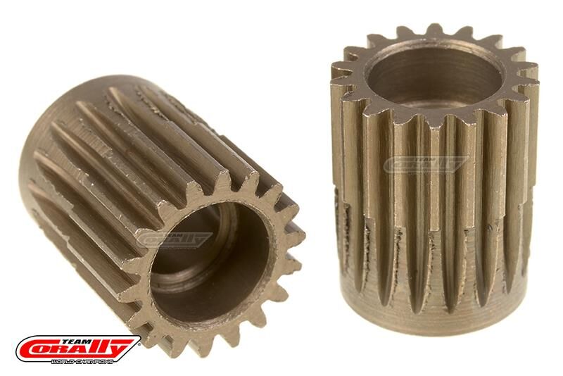 Team Corally 48 DP Pinion Short Hardened Steel 18 Teethø5mm / C-72418
